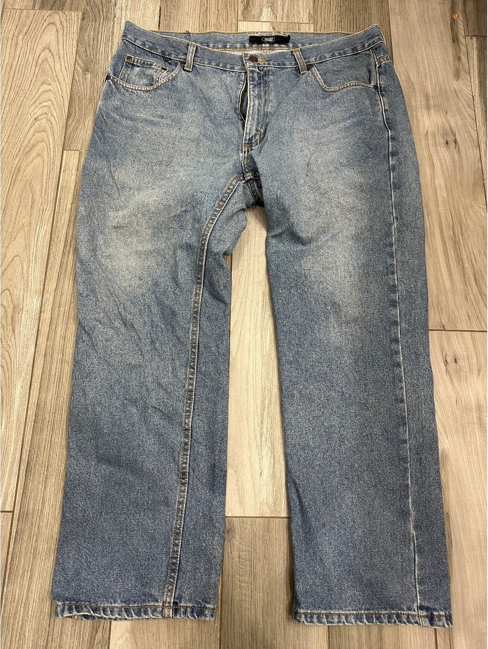Berkley Jensen Men's Light Blue Denim Jeans Size 38x29